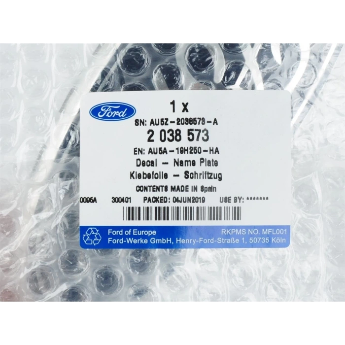 Ön Panjur Arma (8U5A 19H250 Ab) Ford Focus/C Max Bm 12- (Oem No: Au5A 19H250 Aa)