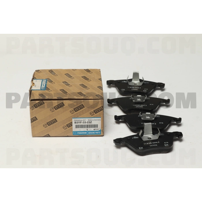 Fren Balata Focus C Max 04-15 / Volvo S40-V50-C30-C70 04-13 (Jant 15-16) Ön (Oem No: B3Yf3323Z)