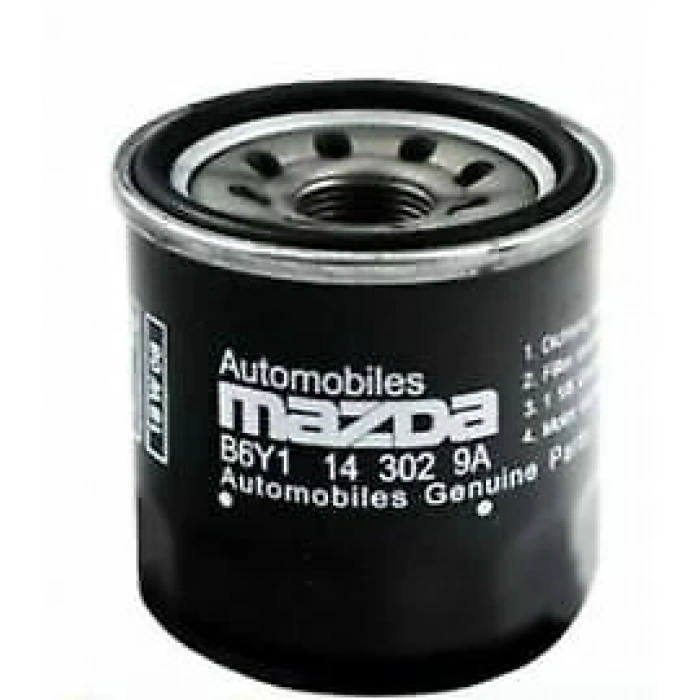 Yag Fıltresı . Japon 323 (Bg, Ba, Bj) : 626 (Ge, Gf) 1.8/2.0 92-01 : Mazda 3 (Bk) 1.6 03-13 : Mazda 2 1.6:1.5:1.8 90-02 (Oem No: B6Y1-14-302)