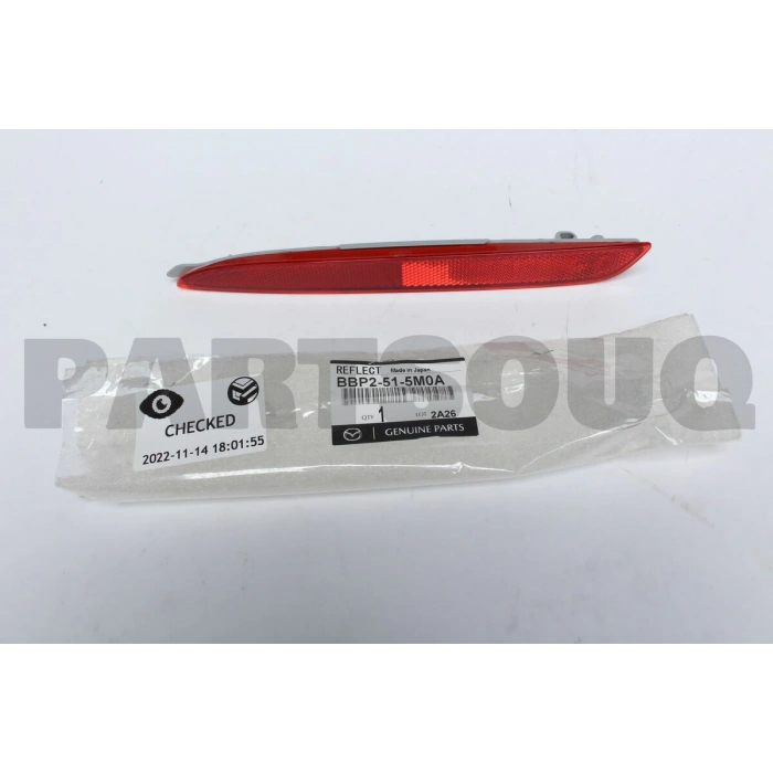 Reflektör Tampon Mazda 3 10-13 Arka Sol (Oem No: Bbp2-51-5M0A)