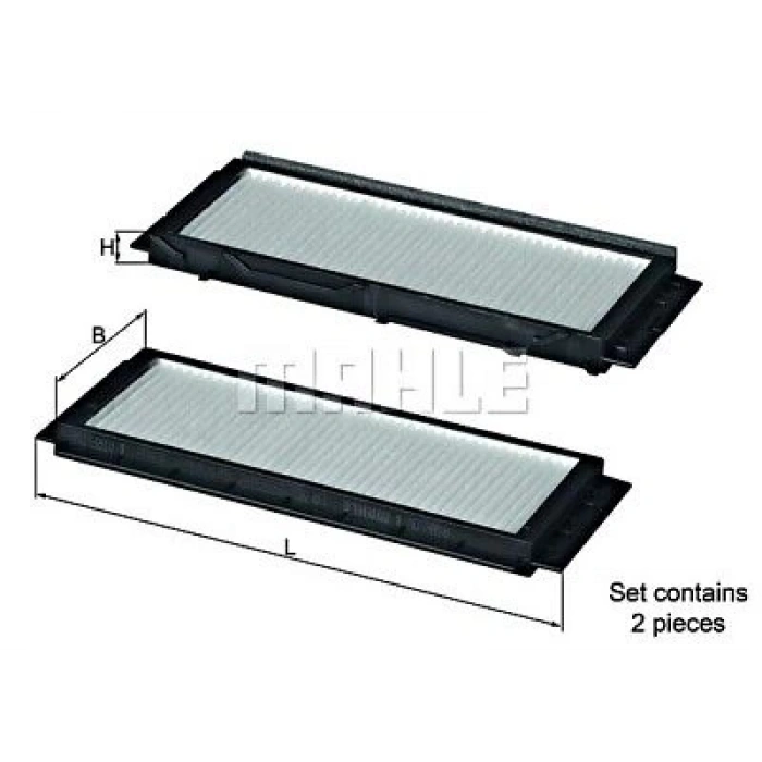 Polen Filtresi Japon 3 1,6-2,0 2008-2014 (Oem No: Bbp261J6X)