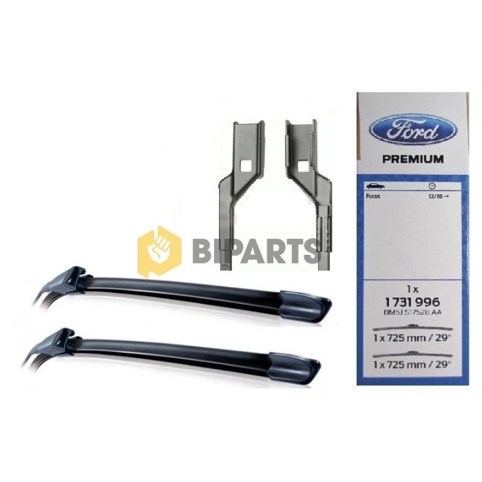 Focus 2011  Silecek Süpürgesi Ön Takım Muz Tipi (Takım) (Oem No:Bm5J S17528 Aa)