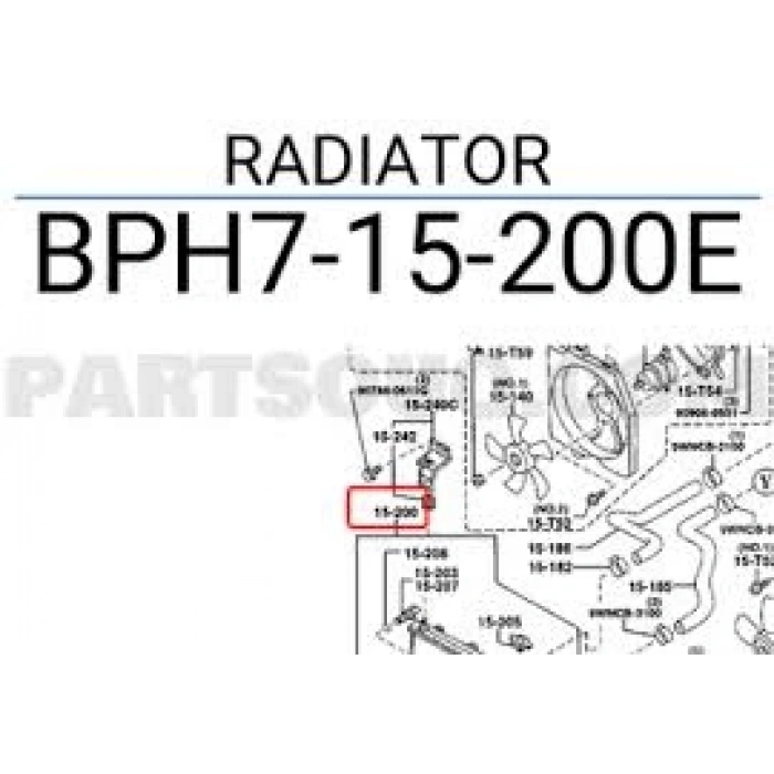 Su Radyatörü At : 325X688X16 Japon 323 (Ba) 1.5:1.8 95-98 (Oem No: Bph7-15-200E)