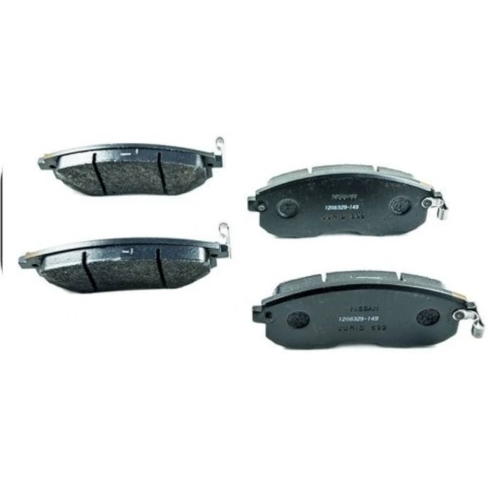 Fren Balatası Ön . Japon Juke (F15) : Pulsar (C13) 15- : Maxıma (A32) 2.0 95-97 : Sx4 (Gy) 08-13 1.6:1.5 Dcı:1.6 Dıgt:1.2 Dıgt 10- (Oem No: D1060-1Ka1A)