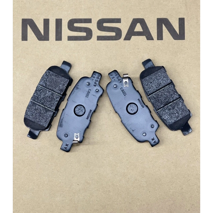 Fren Balatası Arka . Japon Qashqaı (J10) : Xtraıl (T30, T31) 01-13 : Fx (S50) Fx35/Fx45 03-08 : Juke (F15) 10-14 : Pulsar (C13) 15- : Grand Vıtara (Jt) 2.0/2.4/1.9 Ddis 09-15 : Kaleos 08- 1.6:2.0:1.5 Dcı:1.6 Dcı:2.0 Dcı 07-13 (Oem No: D4060-Ja00A)