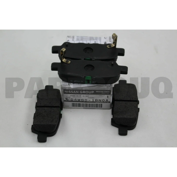 Fren Balata X-Traıl 01Sonrası / Qashqaı 07-13 / Vıtara 06-13 / Renault Koleos / Juke 08-17 Disk Arka (Oem No: D4M601Bn0A)