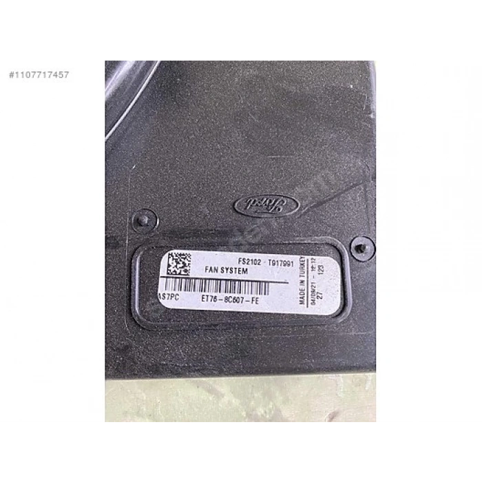 Fan Radyatör Courier 14Sonrası 1.6 Tdci-1.0 Ecoboost (Oem No: Et768C607Fe)
