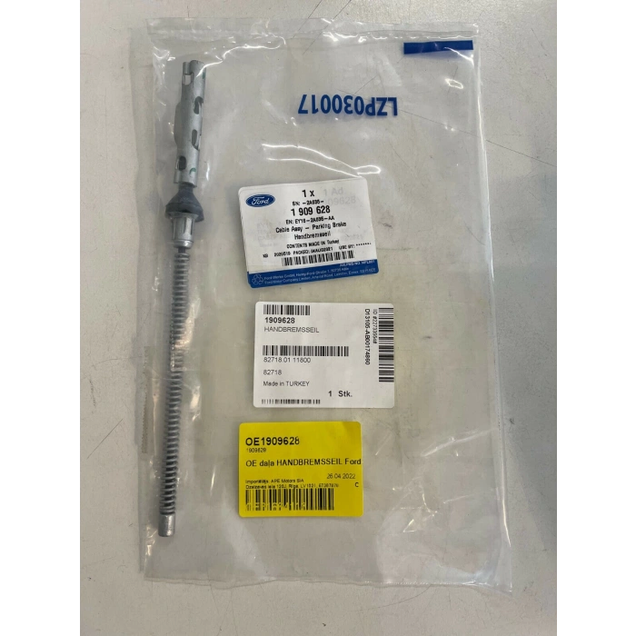 El Fren Telı Arka Arka Sag/Sol Aynı Adet  Ford Courıer Bm 14- (Oem No: Ey16 2A635 Aa)