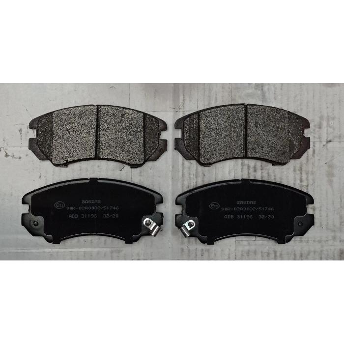 Fren Balatası Sportage 04Tucson 05 Sonata 03 Ön None (Oem No: Gdb3352)