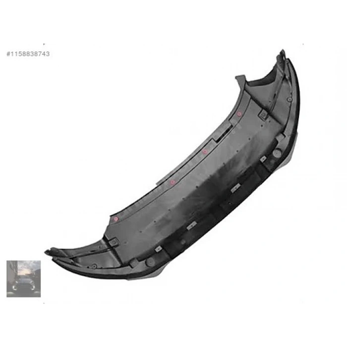 Radyatör Hava Deflektörü Ford Courıer Bm 18- (Oem No: Jt76 17859 Af)