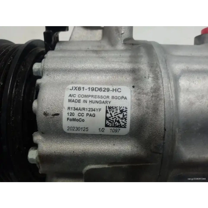 Klima  Kompresörü Ford Focus/Kuga/Puma Bm 18- (Oem No: Jx61 19D629 Hc)