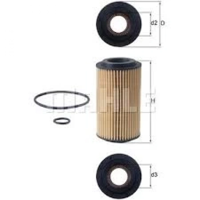 Yag Filtresi Fıat Chreysler-Cruıser-Mercedes C-G Serı 2,2-W220 05- (Oem No: K05080244Ab)