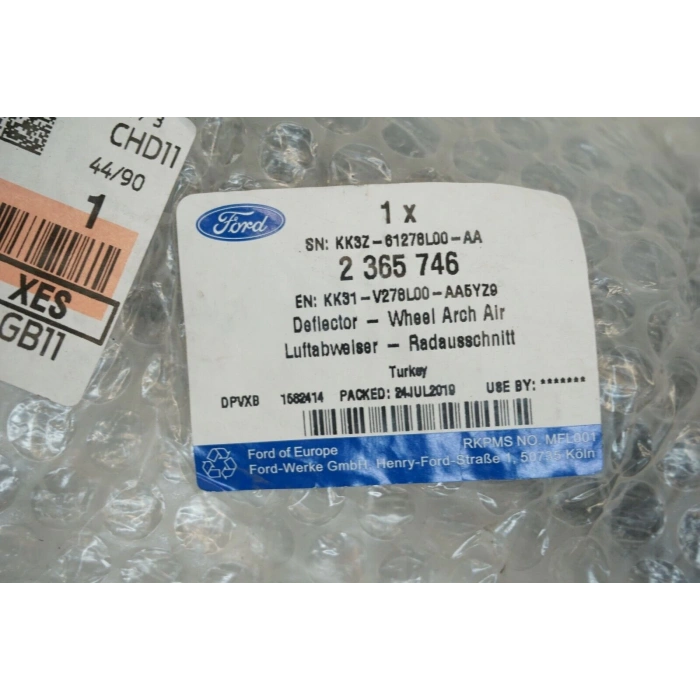 Çamurluk Dodiği Ön Sağ Ford Transıt V-363E Mca Bm 18- (Oem No: Kk31 V278L00 Aa5Yz9)