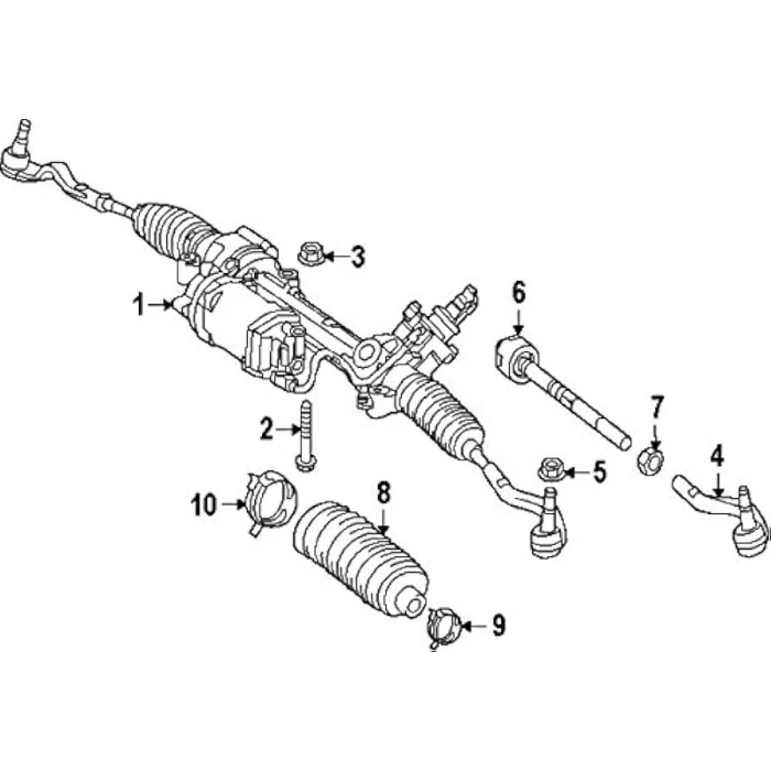 Rot Bası Sol Mercedes Cls (C218), Cls Shooting Brake (X218), E-Class (W212), E-Class T-Model (S212) Bm 2010-2017 (Oem No: Mercedes-Benz 218 330 03 00, 212 330 23 03, A 212)