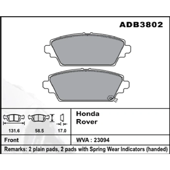 Fren Balatası Primera-P12 0310 Ön Şimli None (Oem No: N1P1201-Kb-01)