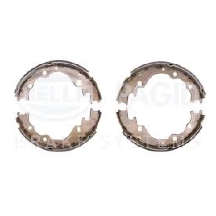 Fren Balatası Arka Pabuç Kore Bongo Çıft Teker/E2200 86-99/Besta/Pregıo Dızel 1993- (Oem No: S08349380)