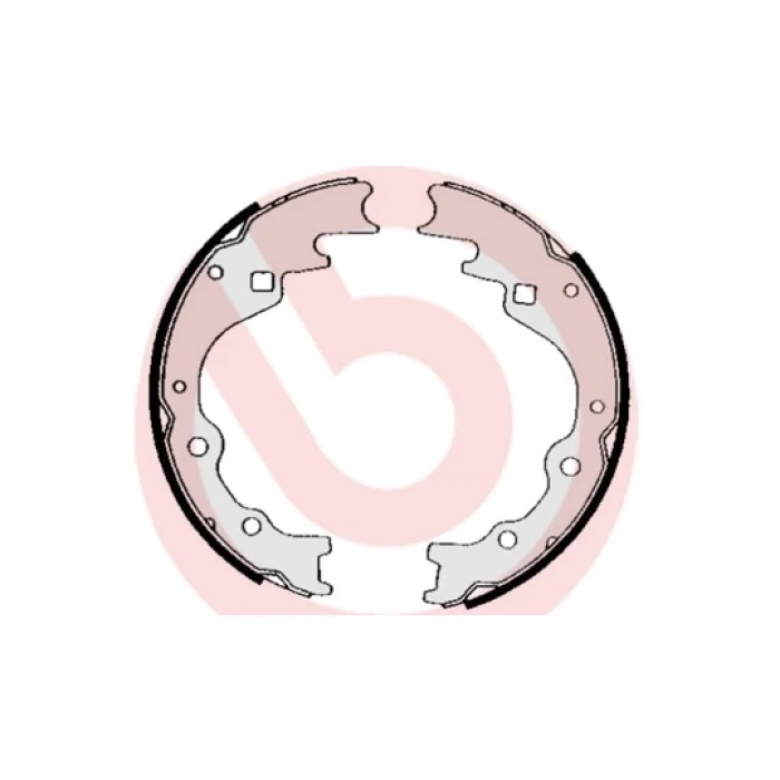 Fren Balatası Arka Pabuç Kore Bongo Çıft Teker/E2200 86-99/Besta/Pregıo Dızel 93- (Oem No: S08349380)