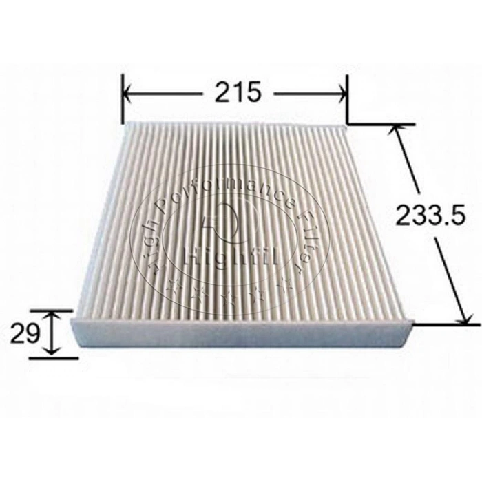 Polen Filtresi B2500 06Sonrası Bt-50 / Ford Ranger 06Sonrası2.2-2.5D-3.2D Karbonlu (Oem No: Ucy0-61-P11)