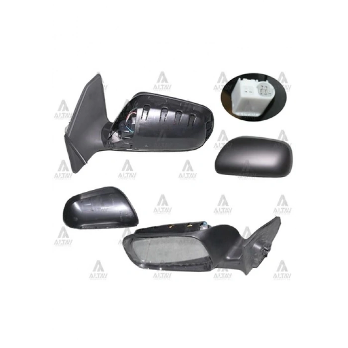 Ayna Dış Dikiz Avensıs 03-06 Elektrikli Isıtmalı Otomatik Katlanır 7 Fişli Sol (Oem No: Vm-269Ebal)