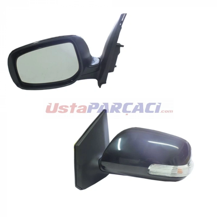 Ayna Dış Dikiz Corolla 10-13 Elektrikli Sinyalli 5 Fişli Sol (Oem No: Vm-6263Epl)