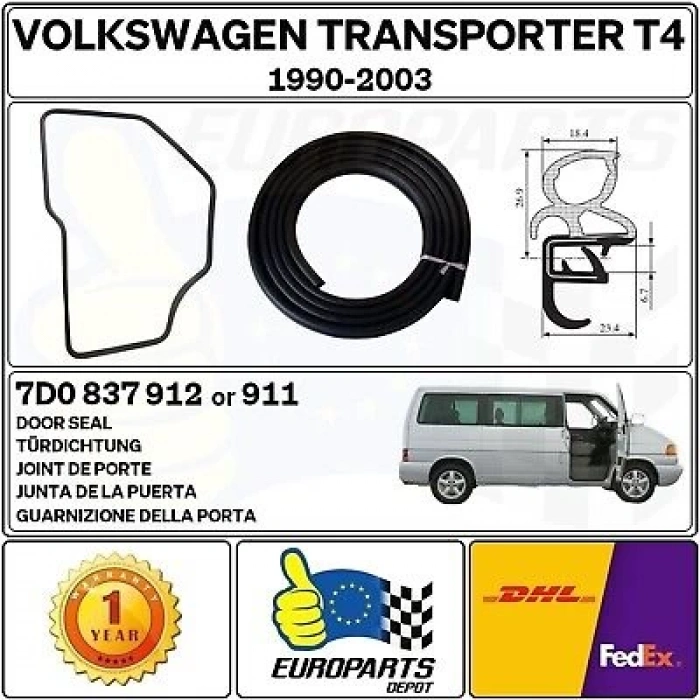 Ön Kapı Lastiği Transporter T4None (Oem No: Vw-7D0837912)
