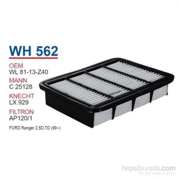 Hava Filtresi B2500 00-06 / Mazda 6 12Sonrası 2.2 / Ford Ranger 00-06 Kare (Oem No: Wl81-13-Z40)