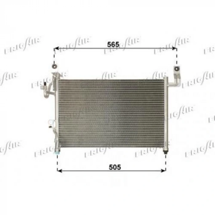Klıma Radyatörü Ford Ranger Bm 98-03 (Oem No: Xm34 19710 Ae)