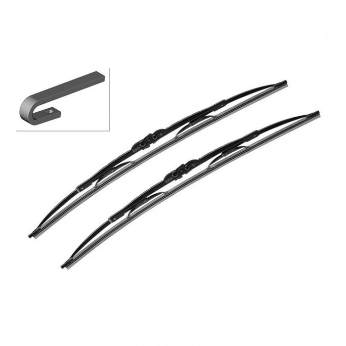 Sılecek Süpürgesı Ön Takım Al2J 17528 Ba ( 450 / 450 Mm ) Ford Ranger Bm 98-06 (Oem No: Xm341 7528 Fa)