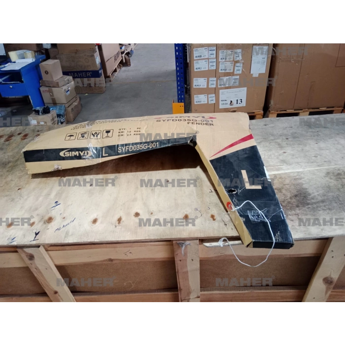 Çamurluk Focus 2012-2014 H.B Ön Sol (Sımyı) (Hasarlı) (Oem No:Pbm51A16009Ag)