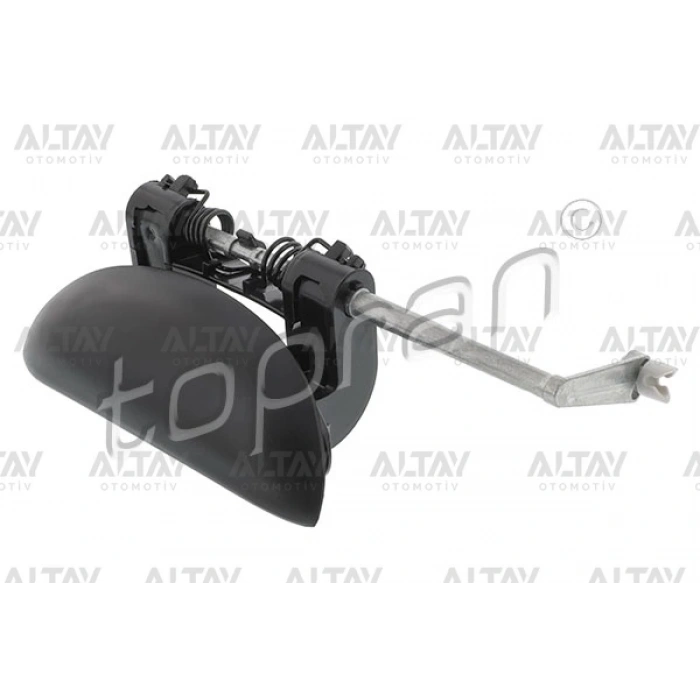 Kapı Kolu 206 1996-2008 Ön Kapı Kolu Siyah  Sol (Oem No:9101L2)