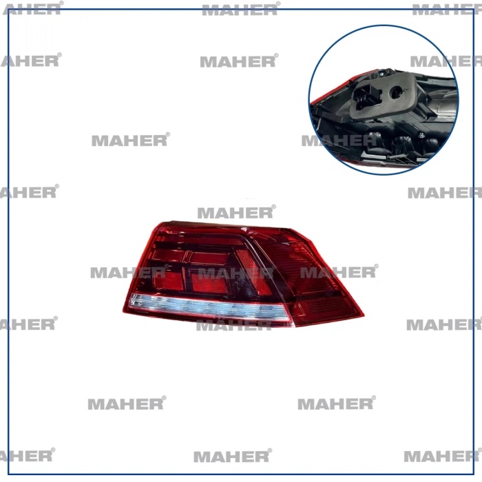 Stop Lambası Passat 2020 Sonrası Led Dış Sağ (Oem No:3G5945096E)