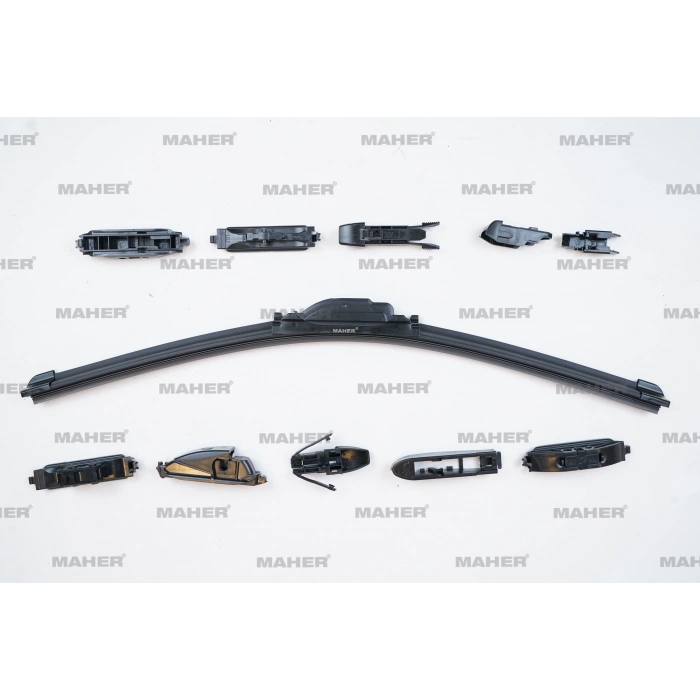 Silecek Süpürgesi Tek Tip Üniversal 11 Aparatlı-2020 Muz (500Mm)