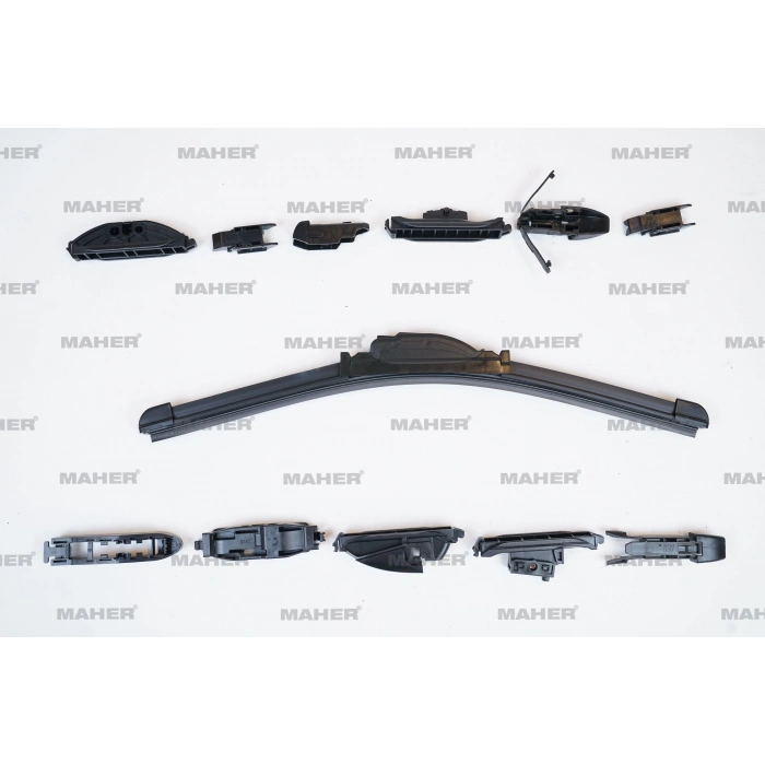 Silecek Süpürgesi Tek Tip Üniversal 16 Aparatlı 15 Muz (380Mm)