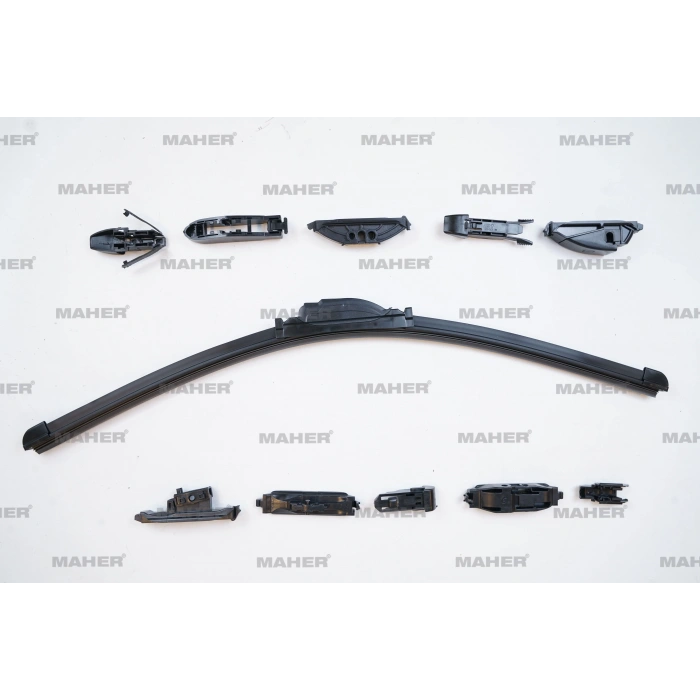 Silecek Süpürgesi Tek Tip Üniversal 11 Aparatlı 22 Muz (550Mm)