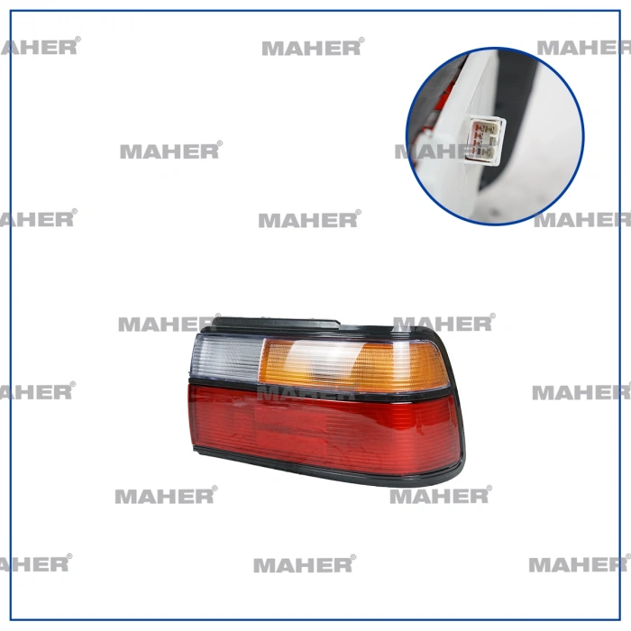 Stop Lambası Corolla Ae92 88-1992 Siyah Sol (Oem No:2121935L2A)