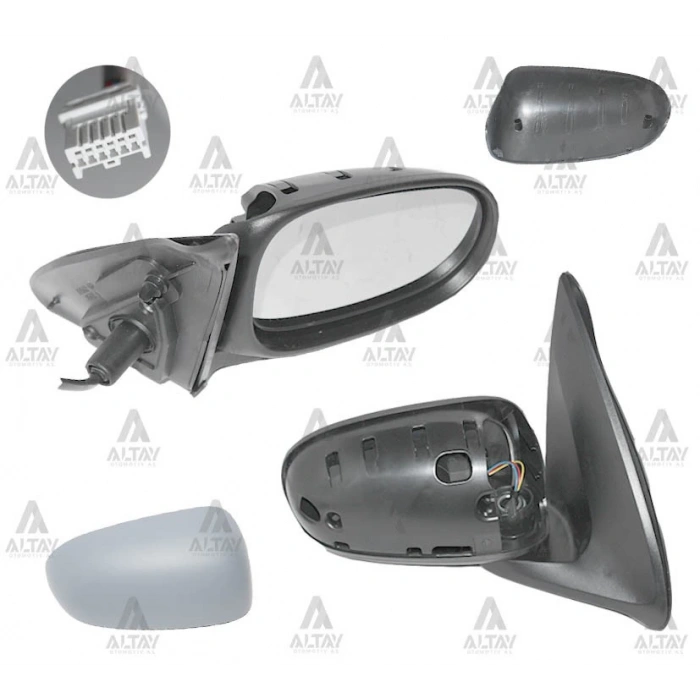 Ayna Dış Dikiz Almera 2000-2006 Elektrikli Sağ (Oem No:96301Bn228)
