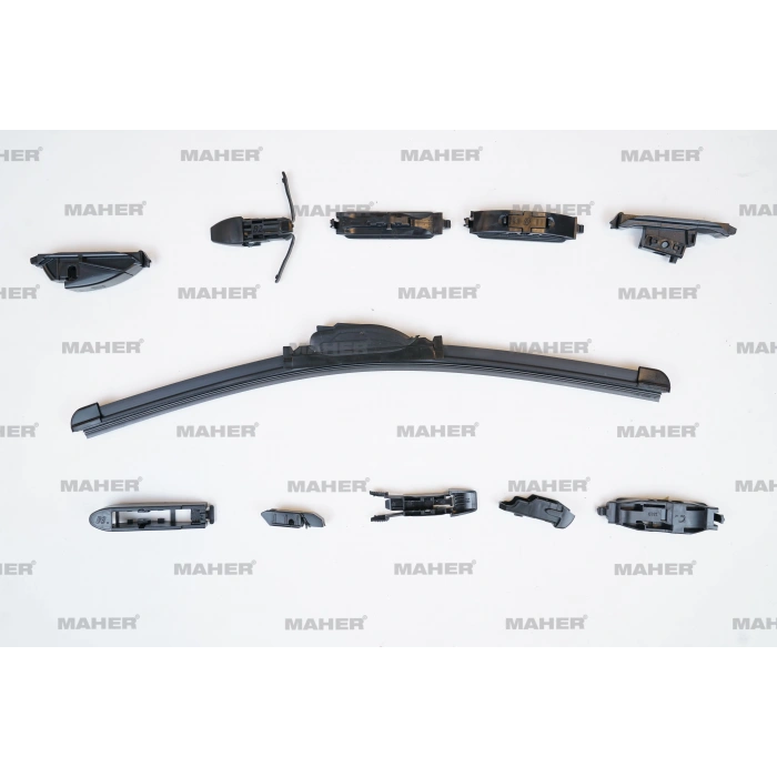 Silecek Süpürgesi Tek Tip Üniversal 11 Aparatlı 17 Muz (430Mm)