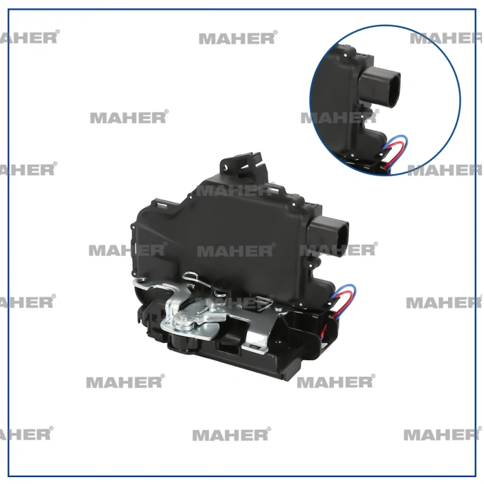 Kapı Kilidi Golf4 / Bora / Passat / Octavia / Leon / Toledo 1998-2004 Arka Sağ (Oem No:3B4839016A)
