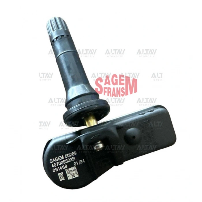 Sensör Lastik Basınç Clio Iv Symbol / Thalia / Captur / Duster / Lodgy / Logan / Sandero / Master (Oem No:407009322R)