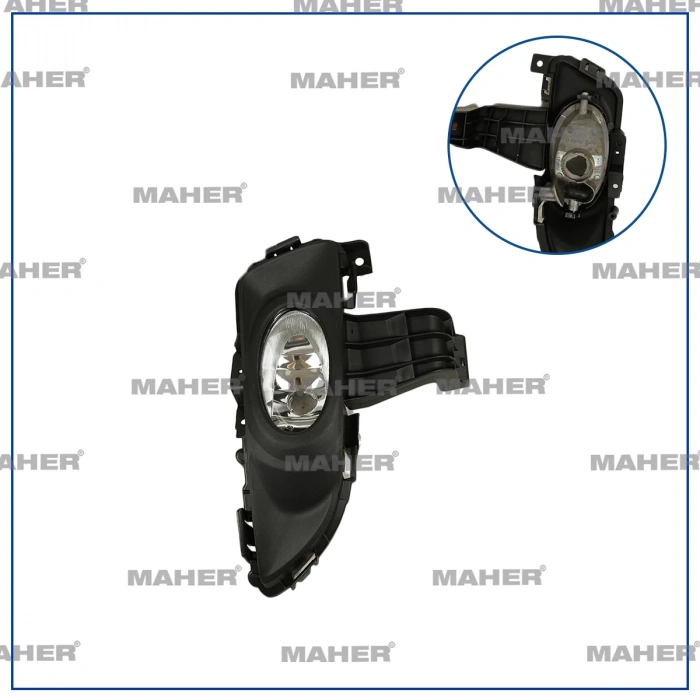 Sis Lambası Mazda 3 2003-2008 Kapaklı Sağ (Oem No:Bn8V51680B)