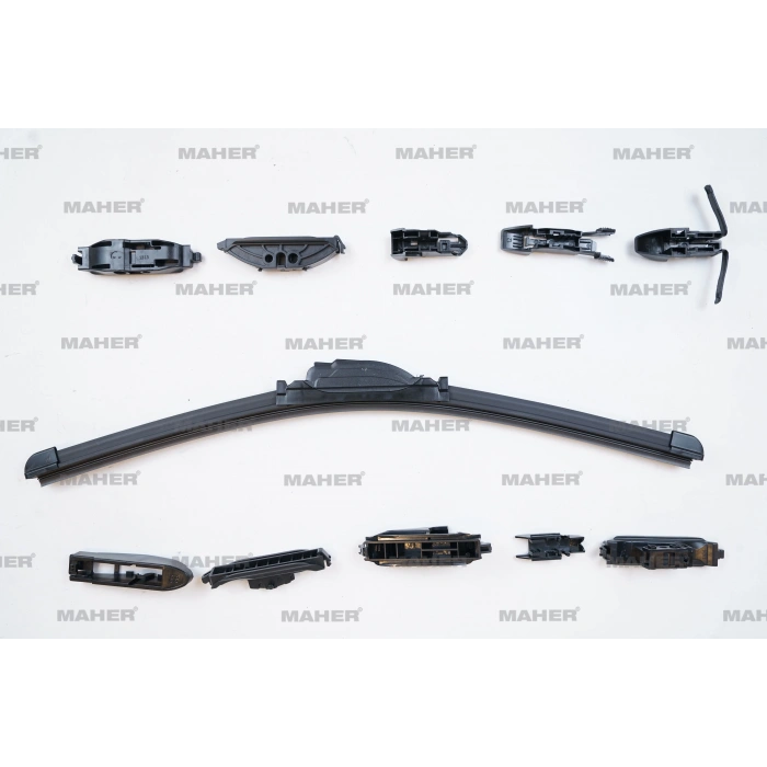 Silecek Süpürgesi Tek Tip Üniversal 11 Aparatlı 18 Muz (450Mm)