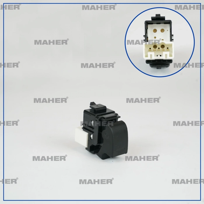 Cam Açma Düğmesi Corolla  1993-1998 Ön Sağ / Arka R-L / Corona / Hilux 1998-2005 / Yaris 1999-05 (Oem No:8481012080)