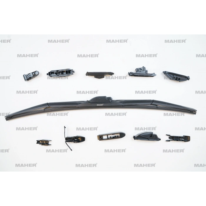 Silecek Süpürgesi Tek Tip Üniversal 11 Aparatlı 24 Hybrıd (600Mm)