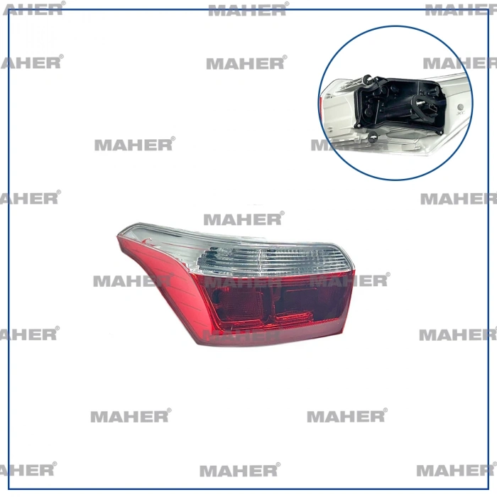 Stop Lambası C-Elysee 2012-2016 Sol (Duylu) (Oem No:9674809080)