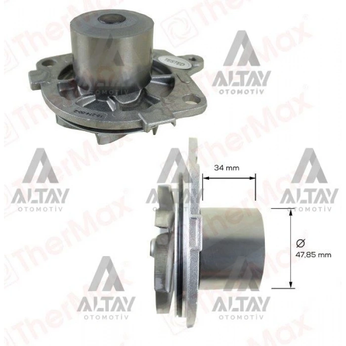 Devirdaimdoblo I 2001-2010 / Vectra C 2003-2008 / 1.9 Jtd-1.9 Cdtı (223A6000-182B9000-223A7000-Z19Dt) (Oem No:46515970)