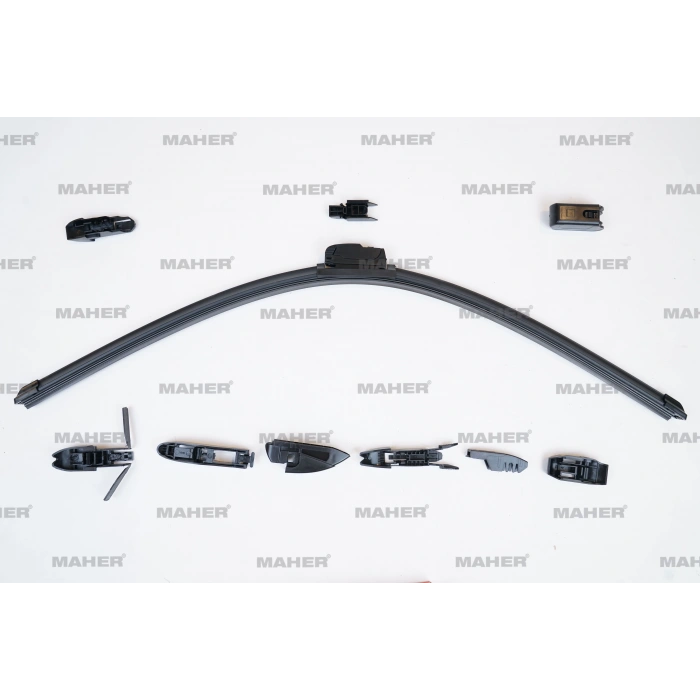 Silecek Süpürgesi Tek Tip Üniversal 10 Aparatlı 26 Muz (650Mm)