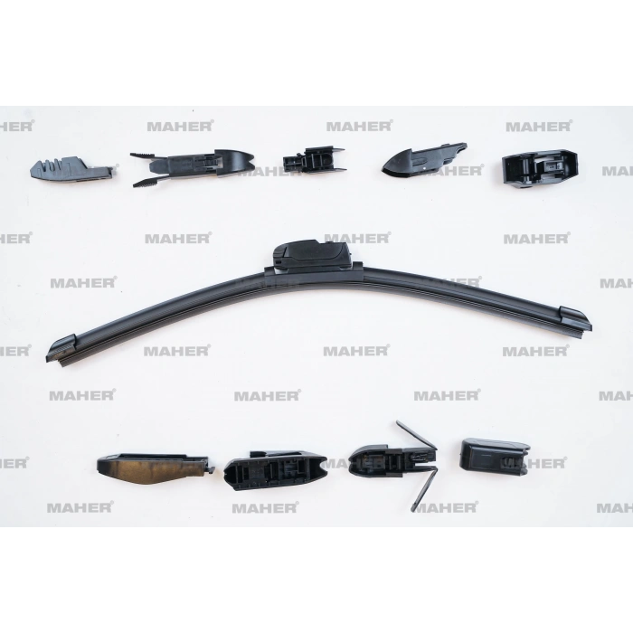 Silecek Süpürgesi Tek Tip Üniversal 10 Aparatlı 16 Muz (400Mm)