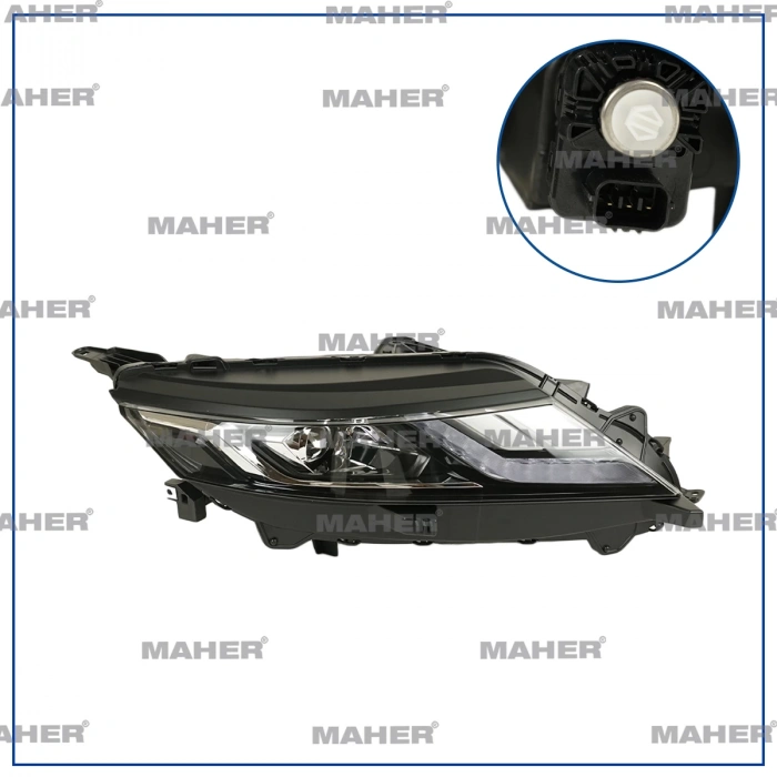 Far L200 2019-2021 Ledli Elektrikli Sağ (Oem No:8301D380)