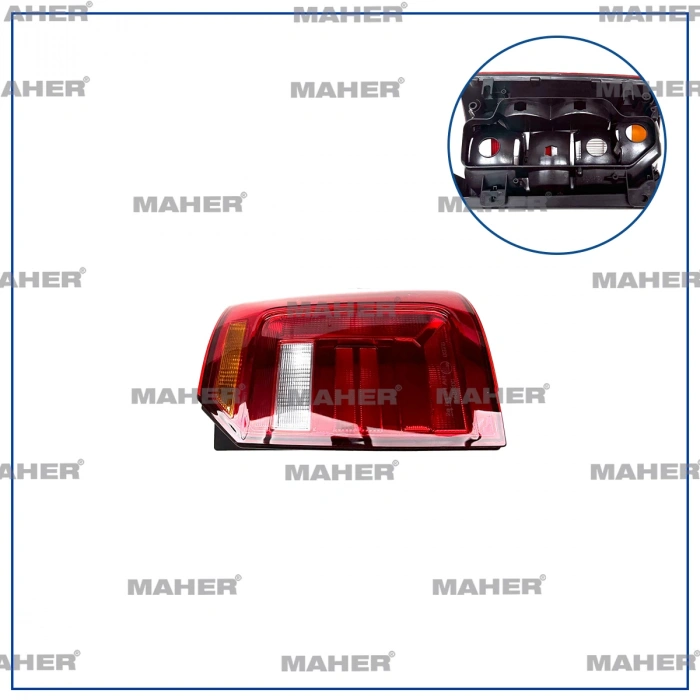 Stop Lambası Caddy 2016-2020 Çift Bagaj Kapak Sağ (Oem No:2K1945096Ab)