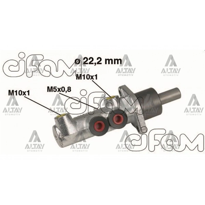 Fren Ana Merkez Doblo 2001-2010 1.3 Mjt Absli Döküm 22Mm (Oem No:7082220)